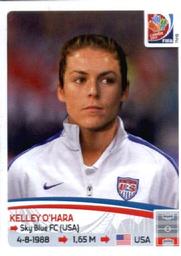 2015 Panini Women's World Cup Stickers #257 Kelley O'Hara Front