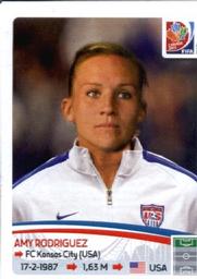 2015 Panini Women's World Cup Stickers #268 Amy Rodriguez Front