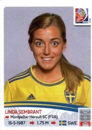 2015 Panini Women's World Cup Stickers #295 Linda Sembrant Front