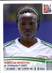 2015 Panini Women's World Cup Stickers #322 Perpetua Nkwocha Front