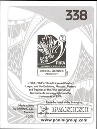 2015 Panini Women's World Cup Stickers #338 Formiga Back