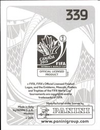 2015 Panini Women's World Cup Stickers #339 Maurine Back