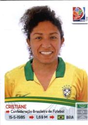 2015 Panini Women's World Cup Stickers #342 Cristiane Front