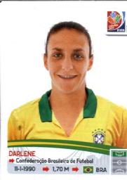 2015 Panini Women's World Cup Stickers #343 Darlene Front
