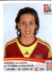 2015 Panini Women's World Cup Stickers #374 Nagore Calderon Front