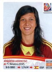 2015 Panini Women's World Cup Stickers #375 Jennifer Hermoso Front