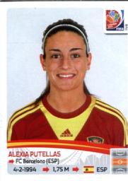 2015 Panini Women's World Cup Stickers #377 Alexia Putellas Front