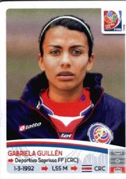 2015 Panini Women's World Cup Stickers #388 Gabriela Guillen Front