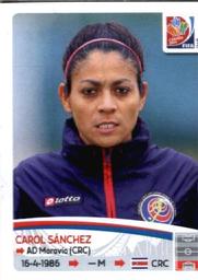 2015 Panini Women's World Cup Stickers #390 Carol Sanchez Front