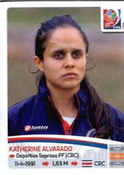 2015 Panini Women's World Cup Stickers #392 Katherine Alvarado Front