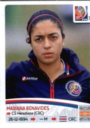 2015 Panini Women's World Cup Stickers #393 Mariana Benavides Front
