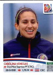 2015 Panini Women's World Cup Stickers #401 Carolina Venegas Front