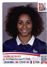 2015 Panini Women's World Cup Stickers #407 Laura Georges Front