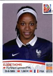 2015 Panini Women's World Cup Stickers #418 Elodie Thomis Front