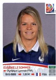 2015 Panini Women's World Cup Stickers #420 Eugenie Le Sommer Front