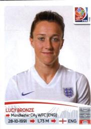 2015 Panini Women's World Cup Stickers #425 Lucy Bronze Front