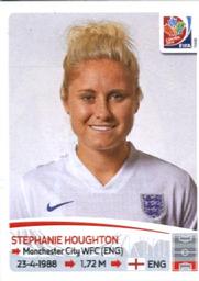 2015 Panini Women's World Cup Stickers #427 Stephanie Houghton Front