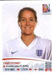 2015 Panini Women's World Cup Stickers #430 Casey Stoney Front