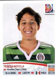 2015 Panini Women's World Cup Stickers #473 Teresa Noyola Front