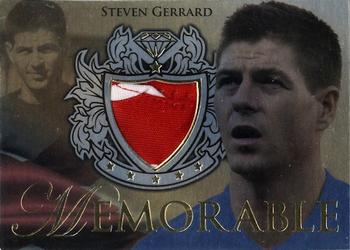 2011 Futera UNIQUE World Football - Memorable Gold #MEMG07 Steven Gerrard Front