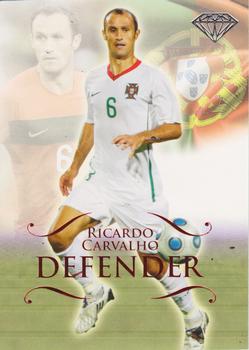 2011 Futera UNIQUE World Football - Ruby Parallel #P017 Ricardo Carvalho Front