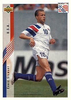 1994 Upper Deck World Cup Contenders French/Dutch #17 Earnie Stewart Front