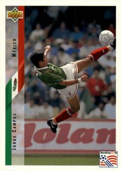 1994 Upper Deck World Cup Contenders French/Dutch #18 Jorge Campos Front