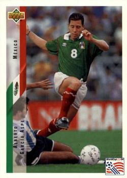 1994 Upper Deck World Cup Contenders French/Dutch #25 Alberto Garcia Aspe Front