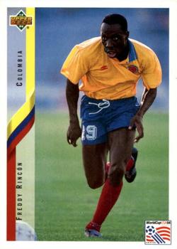 1994 Upper Deck World Cup Contenders French/Dutch #42 Freddy Rincon Front