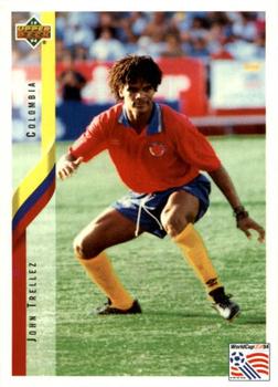 1994 Upper Deck World Cup Contenders French/Dutch #44 John Trellez Front