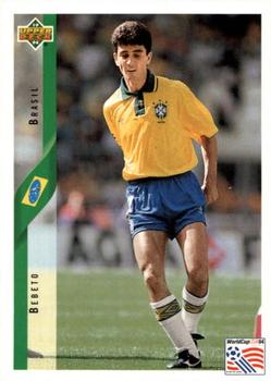1994 Upper Deck World Cup Contenders French/Dutch #58 Bebeto Front