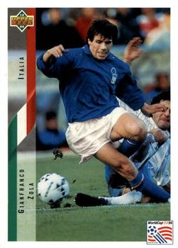 1994 Upper Deck World Cup Contenders French/Dutch #128 Gianfranco Zola Front