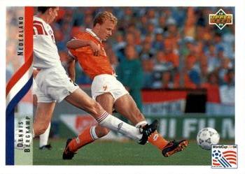 1994 Upper Deck World Cup Contenders French/Dutch #144 Dennis Bergkamp Front