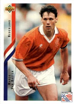 1994 Upper Deck World Cup Contenders French/Dutch #147 Marco Van Basten Front