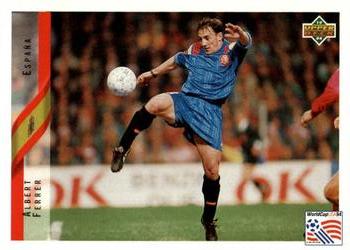 1994 Upper Deck World Cup Contenders French/Dutch #152 Albert Ferrer Front