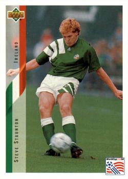 1994 Upper Deck World Cup Contenders French/Dutch #173 Steve Staunton Front