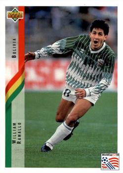 1994 Upper Deck World Cup Contenders French/Dutch #182 William Ramallo Front