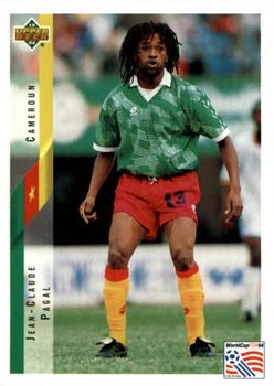 1994 Upper Deck World Cup Contenders French/Dutch #190 Jean-Claude Pagal Front