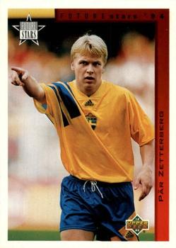 1994 Upper Deck World Cup Contenders French/Dutch #243 Pär Zetterberg Front