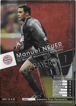 2014-15 Panini/Sega World Club Champion Football Opening Edition - Stars of the Club #SOC 13 Manuel Neuer Front