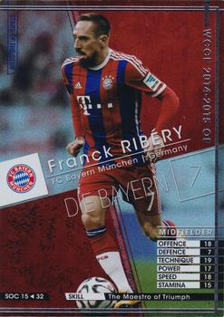 2014-15 Panini/Sega World Club Champion Football Opening Edition - Stars of the Club #SOC 15 Franck Ribery Front