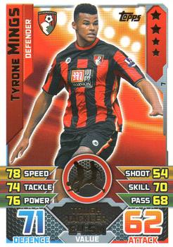 2015-16 Topps Match Attax Premier League #7 Tyrone Mings Front