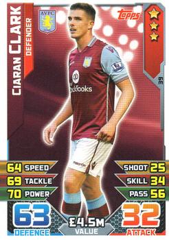 2015-16 Topps Match Attax Premier League #39 Ciaran Clark Front