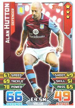 2015-16 Topps Match Attax Premier League #40 Alan Hutton Front