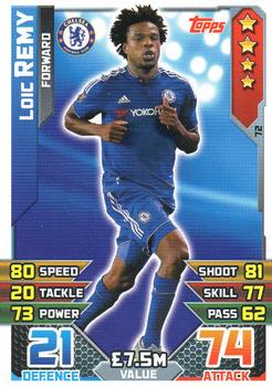 2015-16 Topps Match Attax Premier League #72 Loic Remy Front