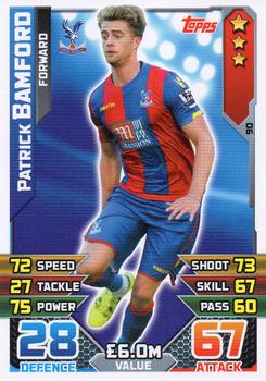 2015-16 Topps Match Attax Premier League #90 Patrick Bamford Front