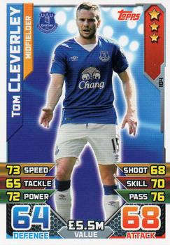 2015-16 Topps Match Attax Premier League #104 Tom Cleverley Front
