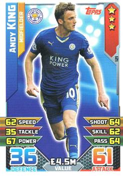 2015-16 Topps Match Attax Premier League #121 Andy King Front