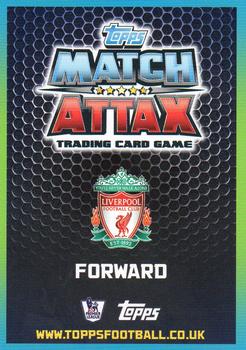 2015-16 Topps Match Attax Premier League #140 Christian Benteke Back