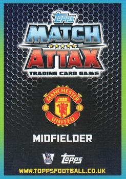 2015-16 Topps Match Attax Premier League #177 Juan Mata Back